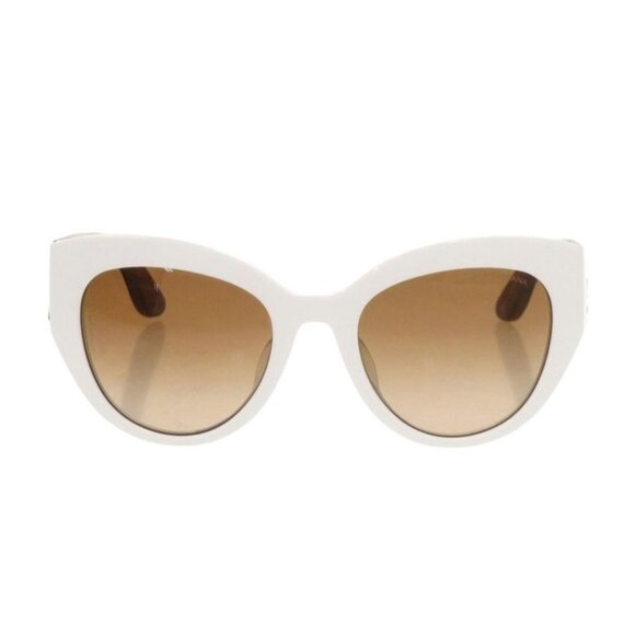 Dolce & Gabbana Sicilian Carre White Plastic Wood Blue main image 6
